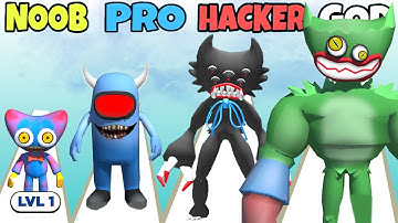 Merge Master Monster Fight - NOOB vs PRO vs HACKER vs GOD