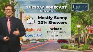 COX Gainesville, FL Tue. Afternoon Forecast 12/17/24