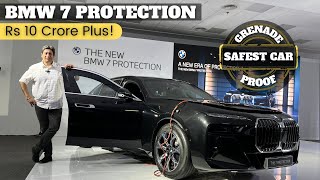 Is this India's Safest Car? BMW 7 Series Protection Walkaround || Bullet Proof + Grenade Proof