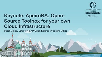 Keynote: ApeiroRA: Open-Source Toolbox for your own Cloud Infrastructure - Peter Giese, Director...