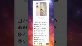 Smartphone: vivo S16 5G - 2023