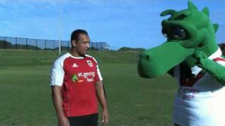 St.George Bank's Happy Dragon in training