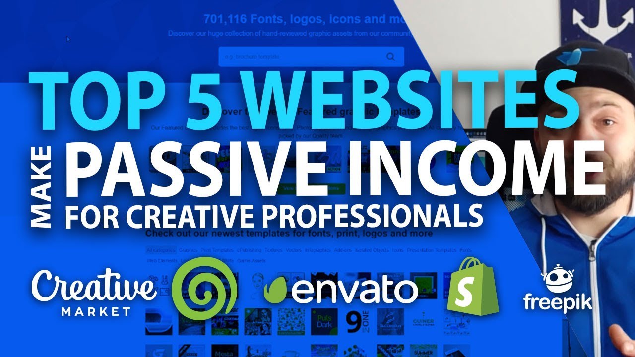 Top 5 Websites To Sell Digital Products And Make Passive Income - YouTube