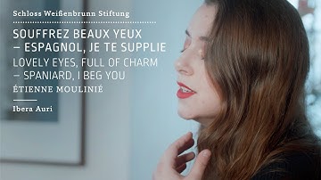 Étienne Moulinié · Souffrez beaux yeux