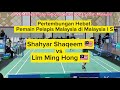 Shaqeem  vs lim mh   ms qf bwfmalaysia international series 2023 badminton