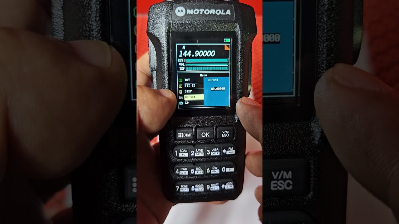 วิธีตั้งค่ารีพีทเตอร์ Duplex Motorola R8