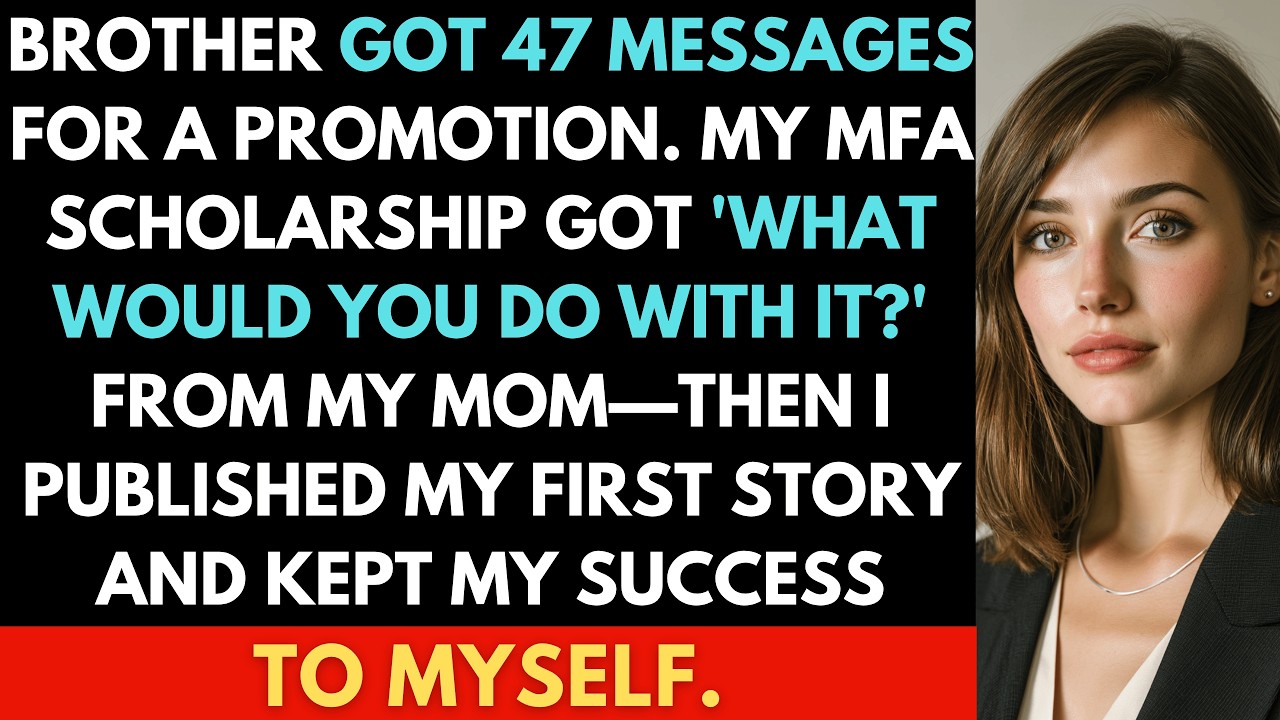 At my kitchen table in Seattle, I read the email twice: accepted into an MFA with a scholarship. I called my family first. My mother said, “Oh, that’s wonderful, honey. But what would you do with...