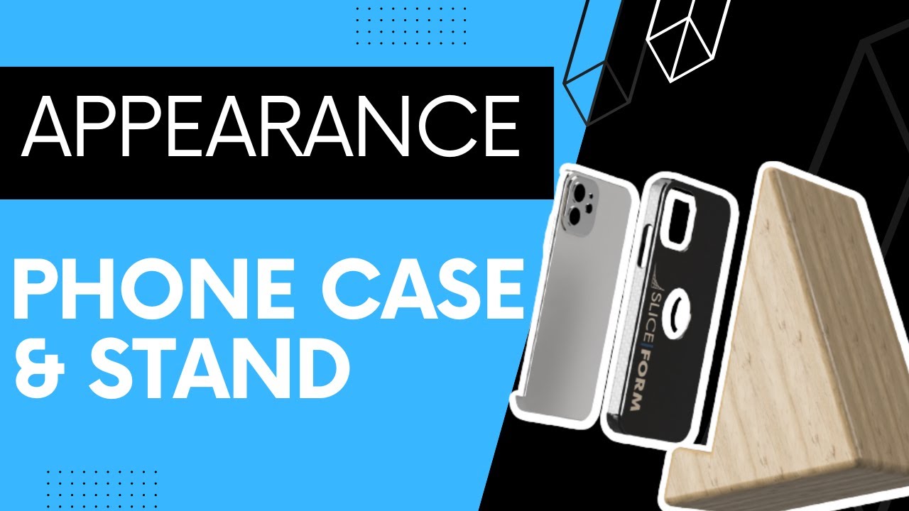 CAD Modeling Episode 15: Making a phone case and phone stand look real ...
