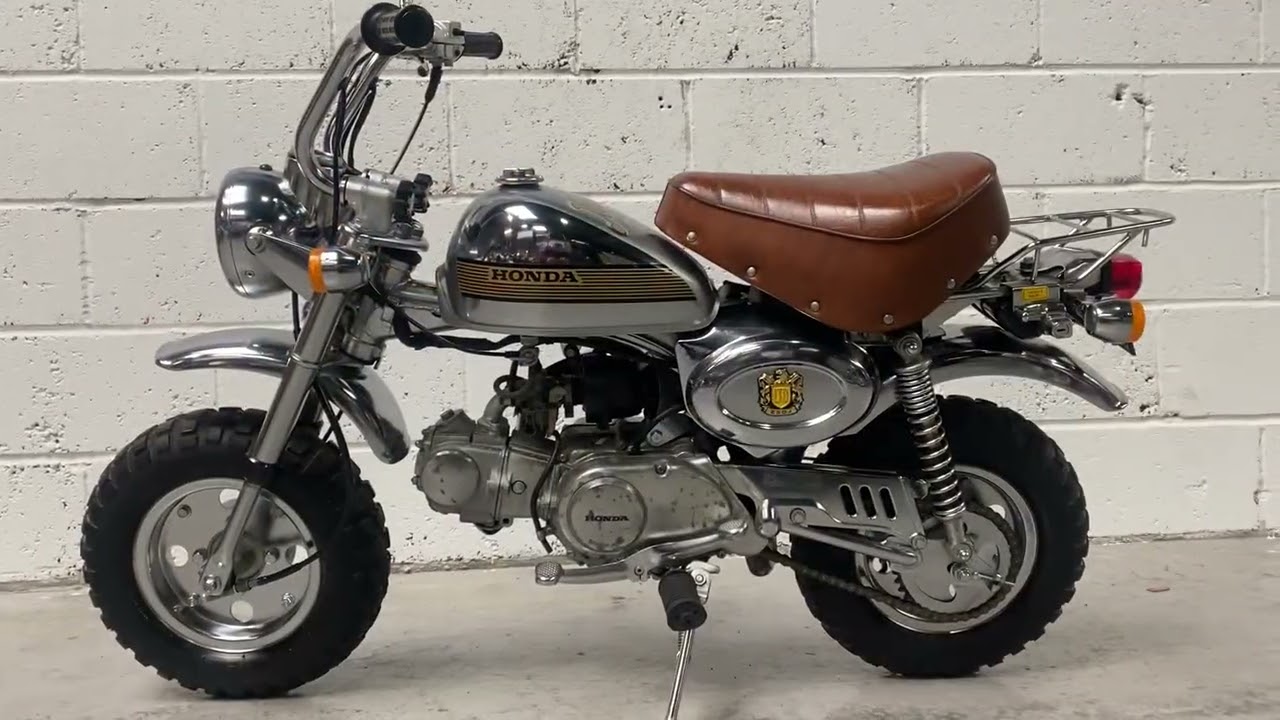 Very rare 1978 JDM Honda Monkey 50 Z50J. Ref 2791 - YouTube