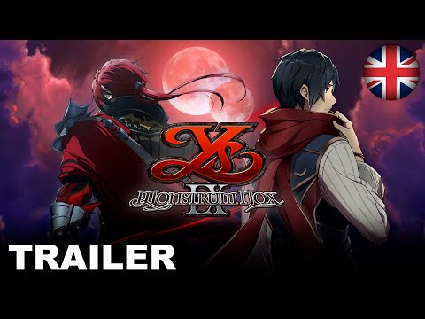 Ys IX: Monstrum Nox - Release Date Announcement Trailer (Nintendo Switch, PC) (EU - English)