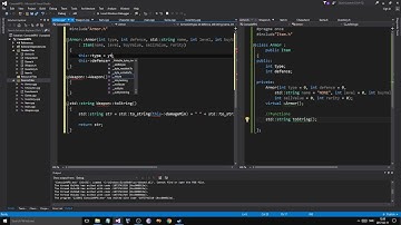 C++ Game Development | Console RPG | Part 06 | Items, Inventory, Leveling, Adventures and MORE!