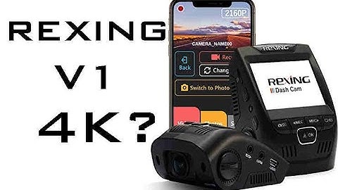Rexing V1 4K Ultra HD Car Dash Cam