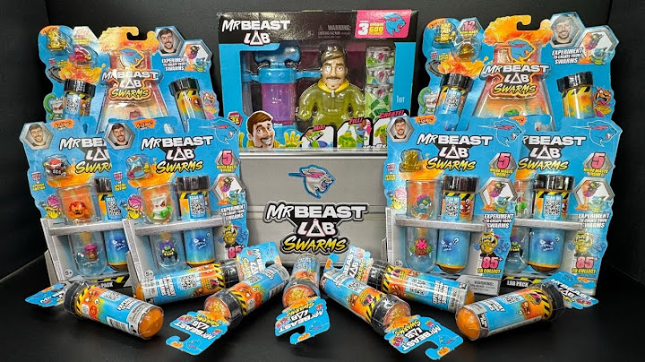 ASMR 49 Minutes MrBEAST Lab Swarms Atomic Oddly Satisfying Mystery Toy Unboxing Collection