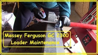 Massey Ferguson GC2300 Front End Loader Maintenance