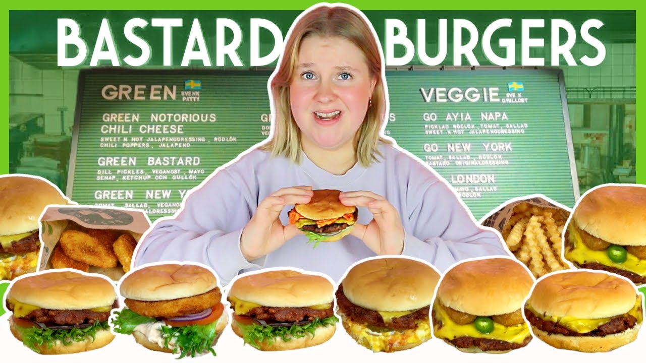 Rankar ALLT på Bastard Burgers meny