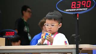 4 years old Lukas first WCA championship! 3*3 Rubik's Cube Solve 3 - 26.35s