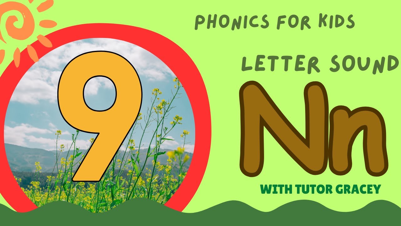THE LETTER SOUND Nn~ Fun Phonics Video for Kids @Jolly Phonics - YouTube