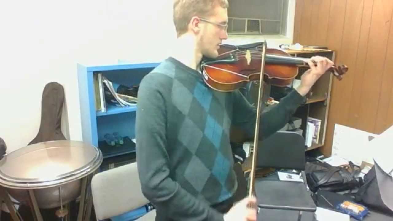 D Major scale 2 note slur- String Tech- Viola - YouTube