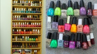 Declutter My Nail Polishes With Me | 2020