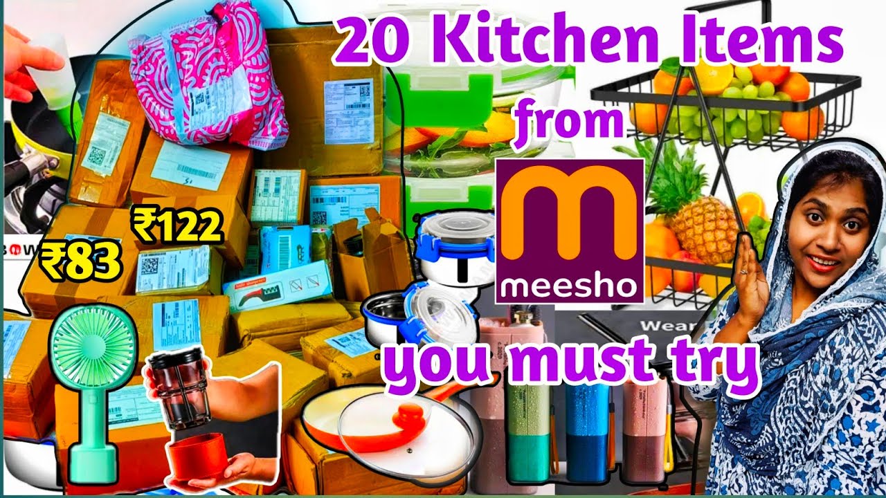 20 *Meesho Kitchen Products Under ₹200meesho kitchen items you must