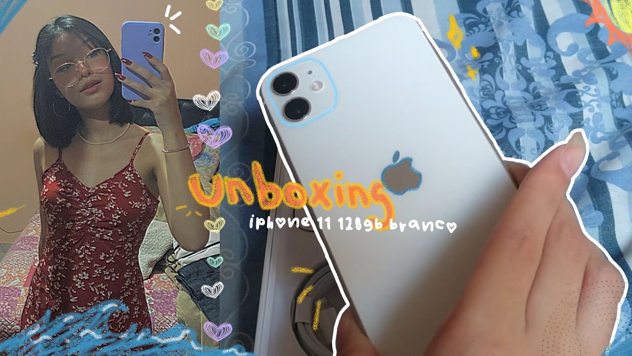 UNBOXING IPHONE 11 BRANCO 128gb in 2022 | onde comprei, black friday, white, voltei com o canal?