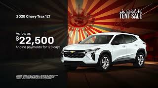 Bob Bell Chevrolet Bel Air - GET A 2025 CHEVY TRAX AS LOW AS $22,500 - NO PAYMENTS FOR 120 DAYS*!
