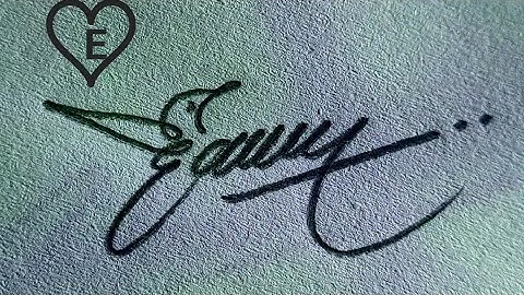 How to design your ownamazing signature|