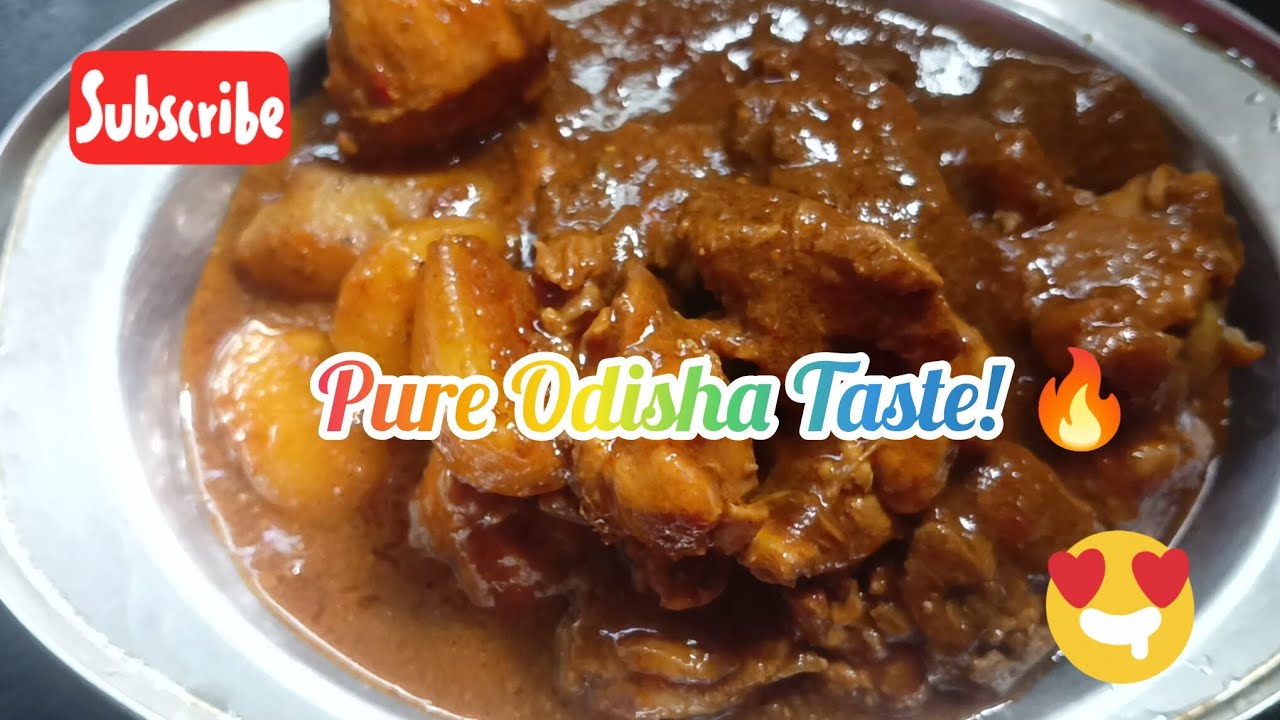 Odisha Bhoji Style Chicken Curry Recipe | Authentic Odia Chicken Curry | Janhvi’s Kitchen