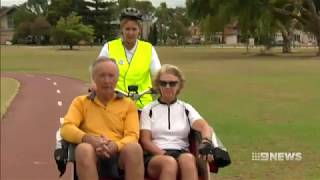 Cycling Without Age In Perth, Western Australia On Channel 9
