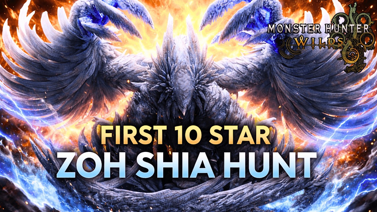 First Solo 10 Star Zoh Shia Clear - Gunlance Gameplay | Monster Hunter Wilds