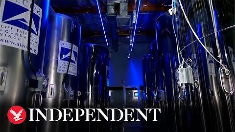 Cryogenic freezing facility explains why they have almost 200 bodies on ice