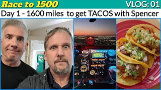 I Flew 1600 Miles for Tacos | Impractical Flights VLOG 01 @JustPlaneSilly