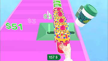 MAX LEVEL in Coffee Stack Gameplay Android,ios (Levels 17-18)