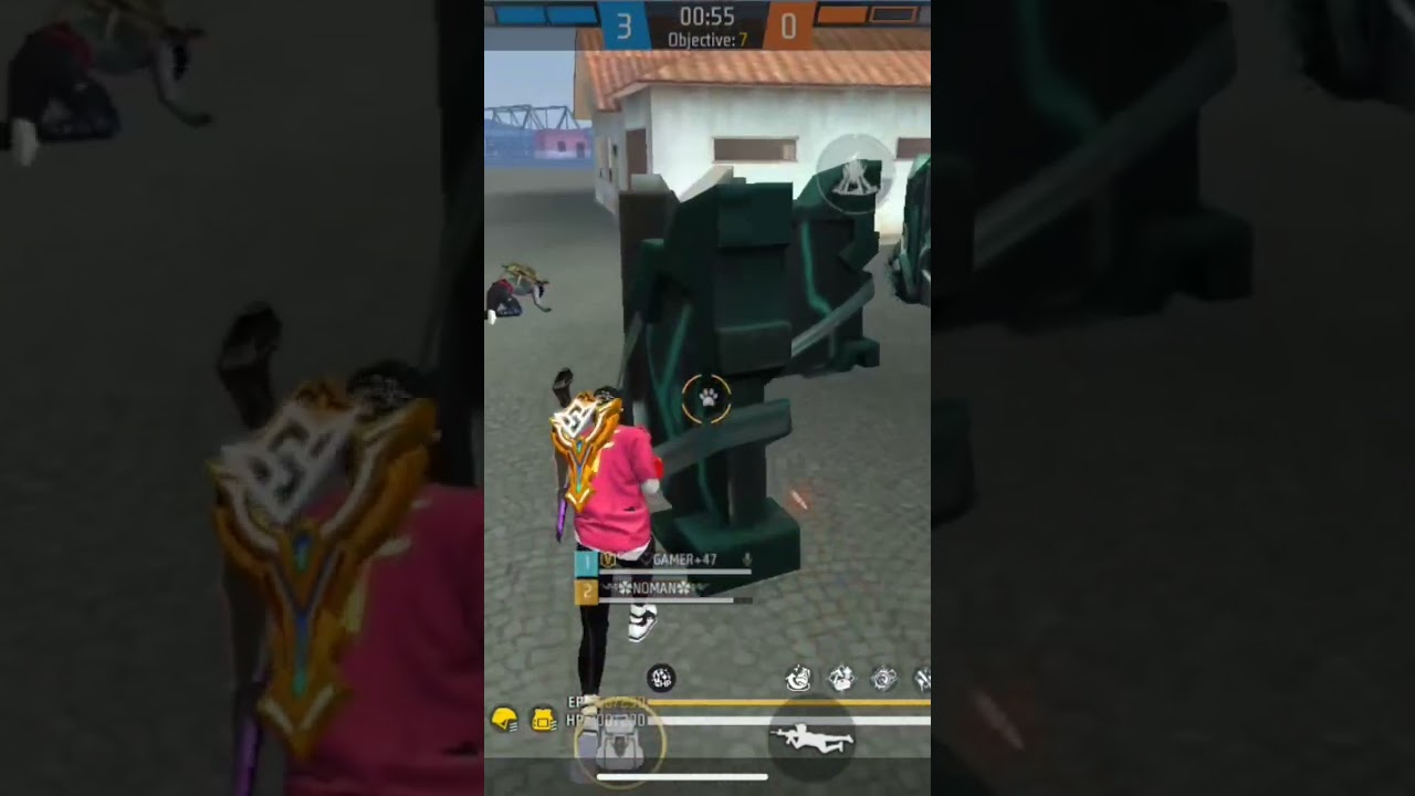 FREE fire short😂🤣 2NT4GAMING 