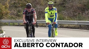 Alberto Contador Interview - GCN Rides With Contador At Tinkoff-Saxo