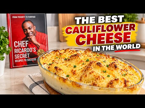 The Creamiest Cauliflower Cheese for Christmas Dinner!