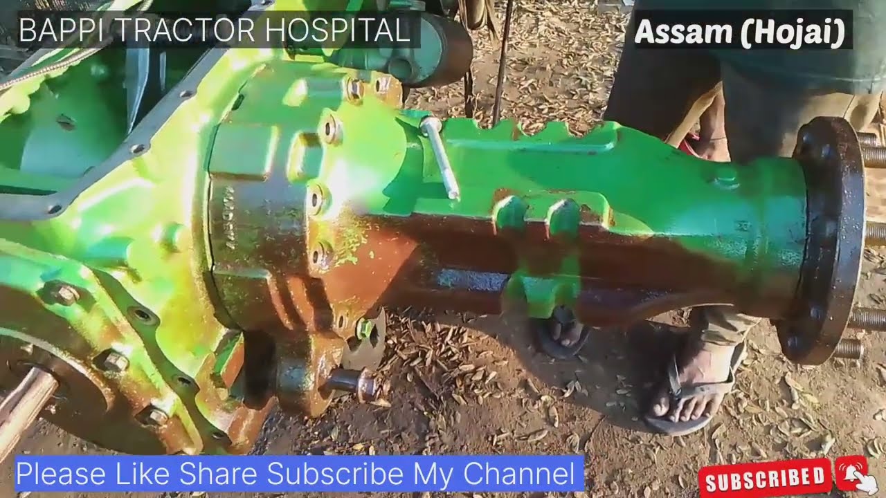 जॉन डियर ट्रैक्टर बेवल गियर रिपेयर कैसे करें || How To Repair John Deere 5045 D Tractor Spider Gear