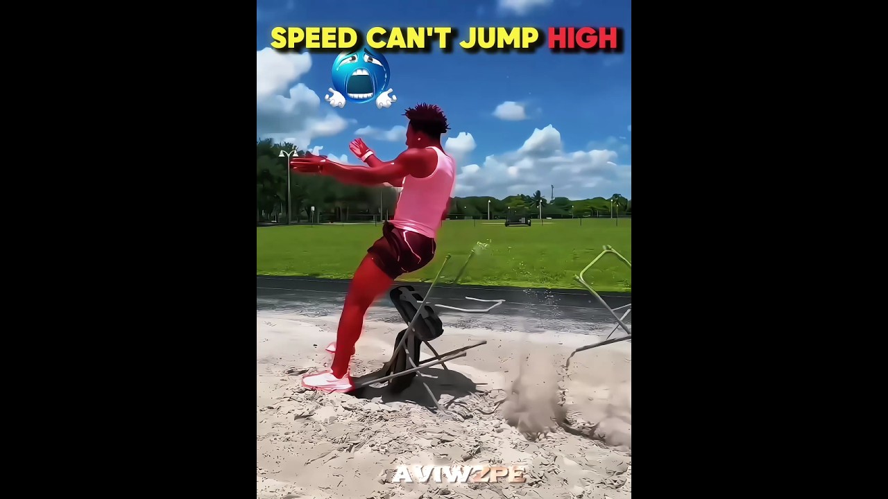 Speed Can't Jump High🤯💀