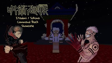 Itadori / Sukuna Showcase | MCPE/MCBE Command Block Creation