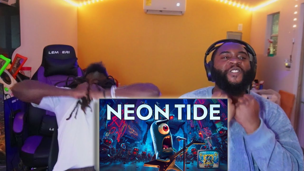 PLANKTON COOKED 🔥| Neon Tide - Boi What (Lyric Video) | SmokeCounty JK Reaction