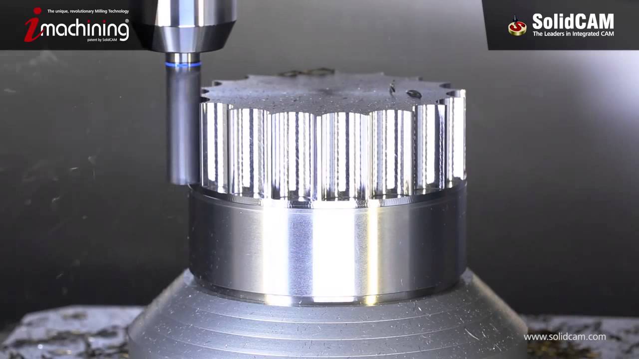SolidCAM Impeller Milling YouTube
