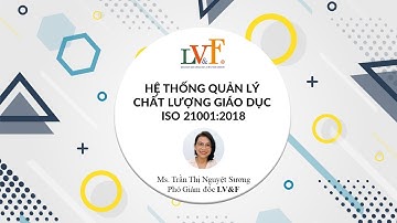 GIỚI THIỆU HỆ THỐNG ĐẢM BẢO CHẤT LƯỢNG GIÁO DỤC BÊN TRONG NHÀ TRƯỜNG BẰNG CÔNG CỤ ISO21001:2018