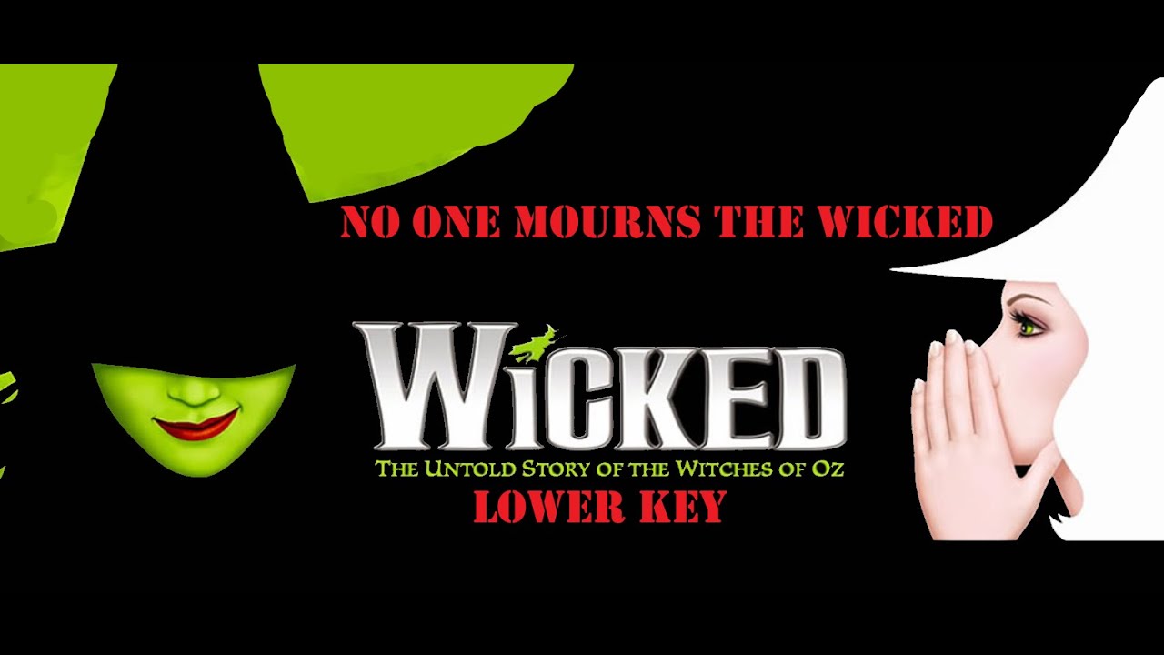 Defying Gravity - Wicked - Karaoke (Lower Key)