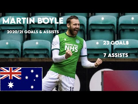 MARTIN BOYLE - Goals &amp; Assists | 11 Goals in Scottish Premiership - 2020/21 Highlights