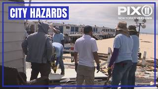 Cleanup underway after tornado touched down on Long Island