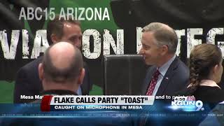Sen. Jeff Flake says Republicans may be 'toast', citing 'the party of Roy Moore and Donald Trump'