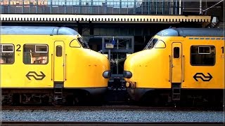 NS Mat'64 ''Apekop' afscheidsrit naar het spoorwegmuseum  HD