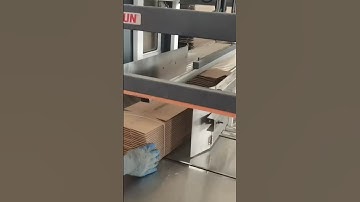 Fully automatic baling machine, saving time and effort #cartonboxmachinery #cartonpackfactory #box