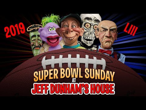 rams-vs.-patriots!-super-bowl-sunday-at-jeff-dunham’s-house-2019!-jeff-dunham