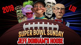 Rams vs. Patriots! Super Bowl Sunday at Jeff Dunham’s House 2019! JEFF DUNHAM